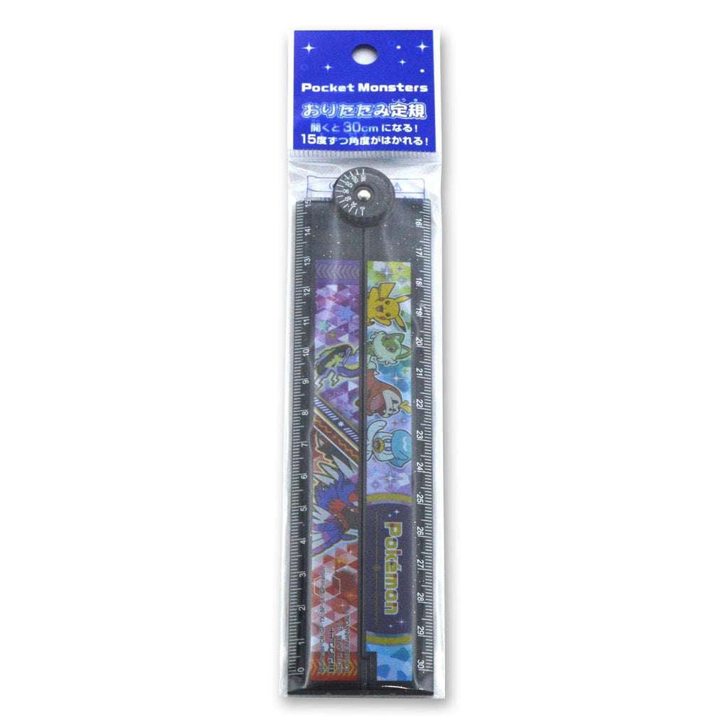 Pokemon Folding Ruler with vibrant colors from Japan