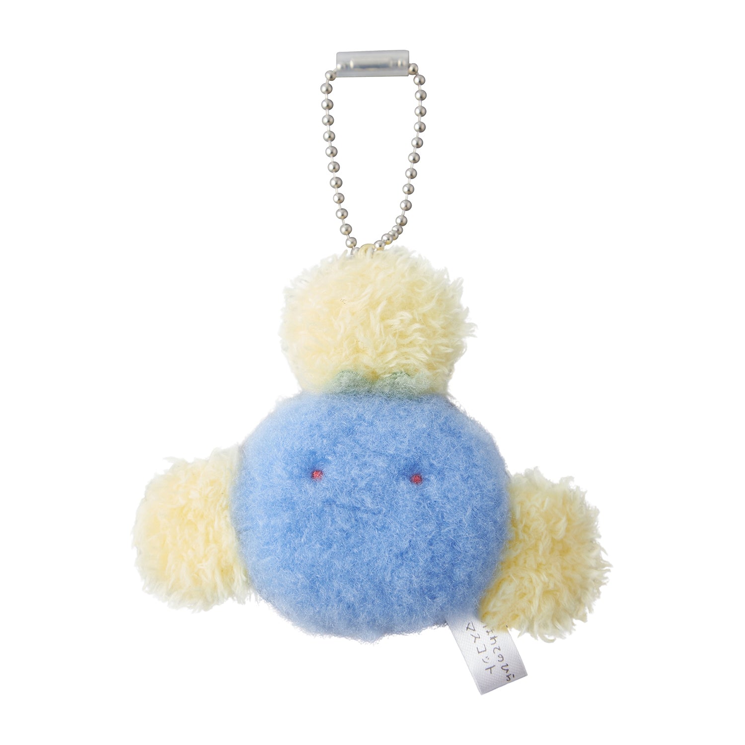 Fluffy palm mascot Watakko plushie from Japan with cute face
