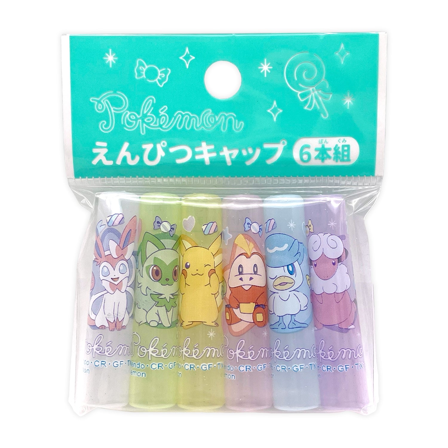 Pokemon Fancy Time Pencil Cap with detailed design from Japan