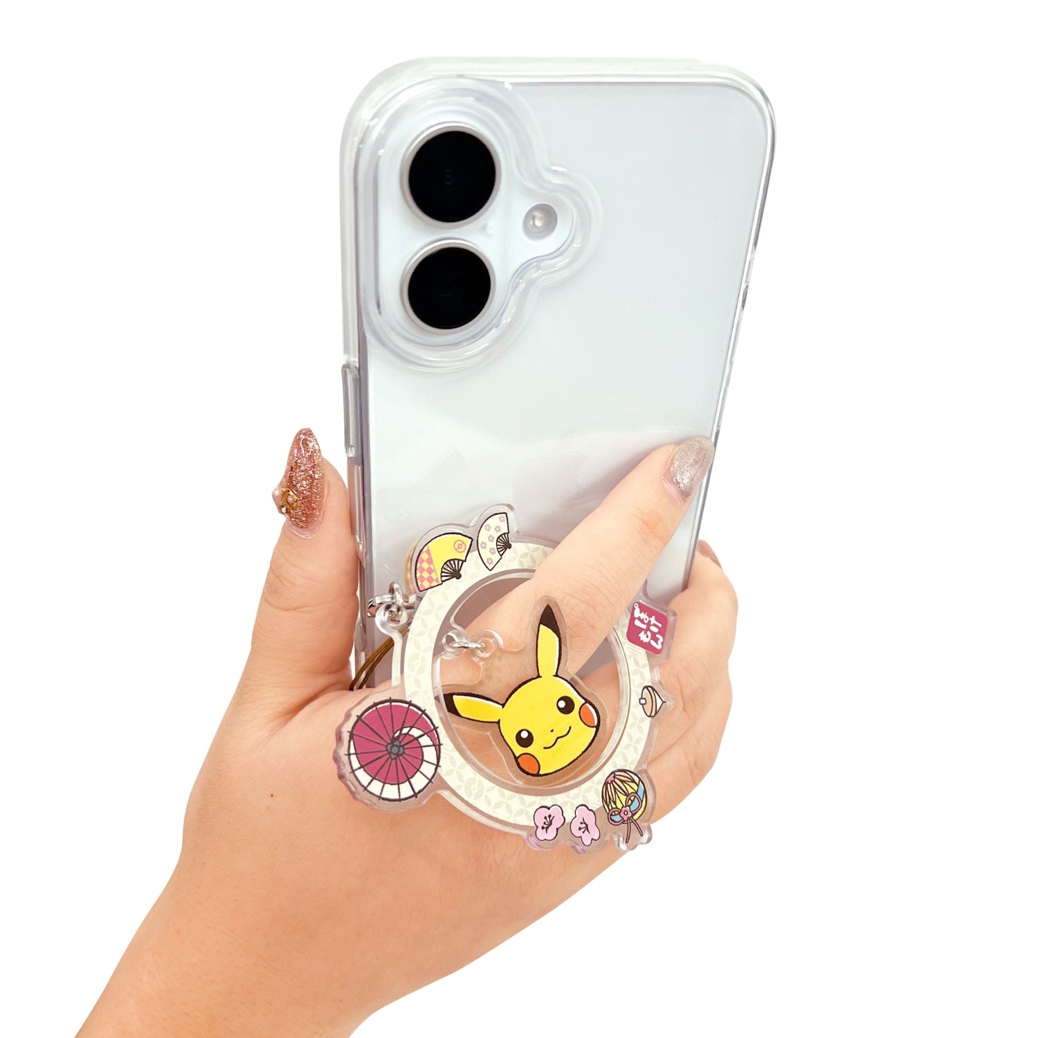Ring strap pikachu