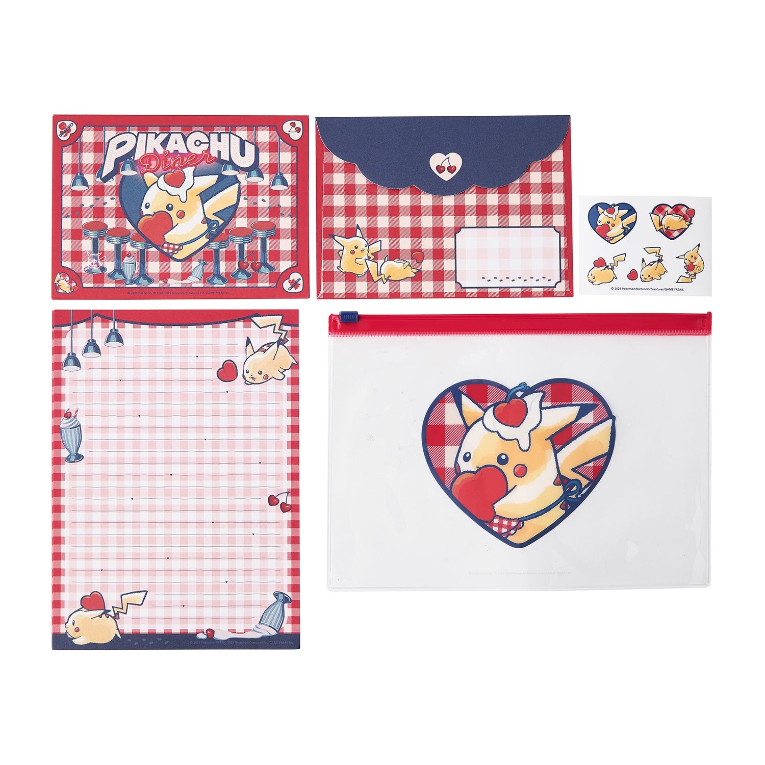 Letter set PIKACHU DINER