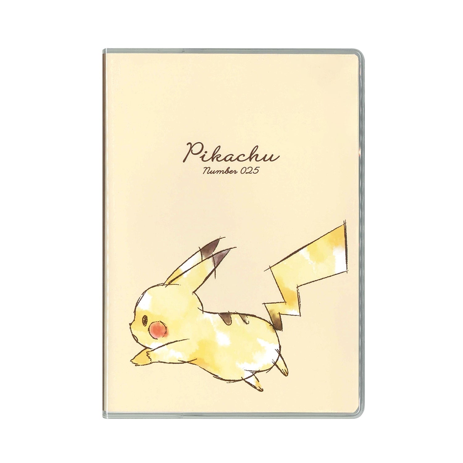 Pikachu Dash notebook with colorful Pikachu design from Japan