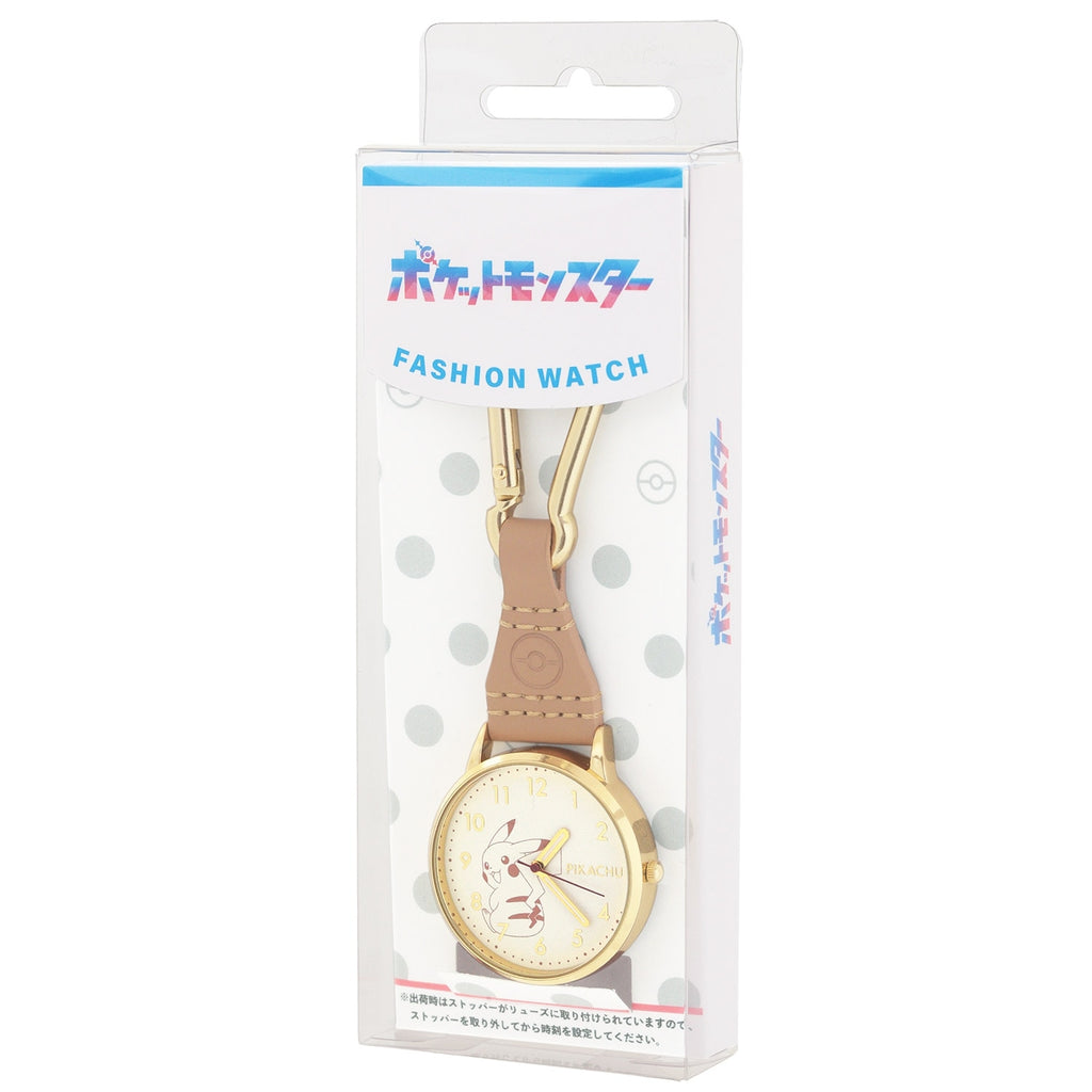 Close-up of Pikachu watch face, showcasing collector quality from Japanese vendor