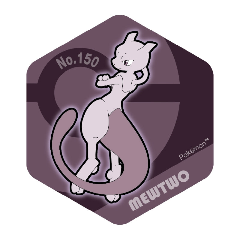 Honeycomb acrylic magnet BIGvol.4 Mewtwo