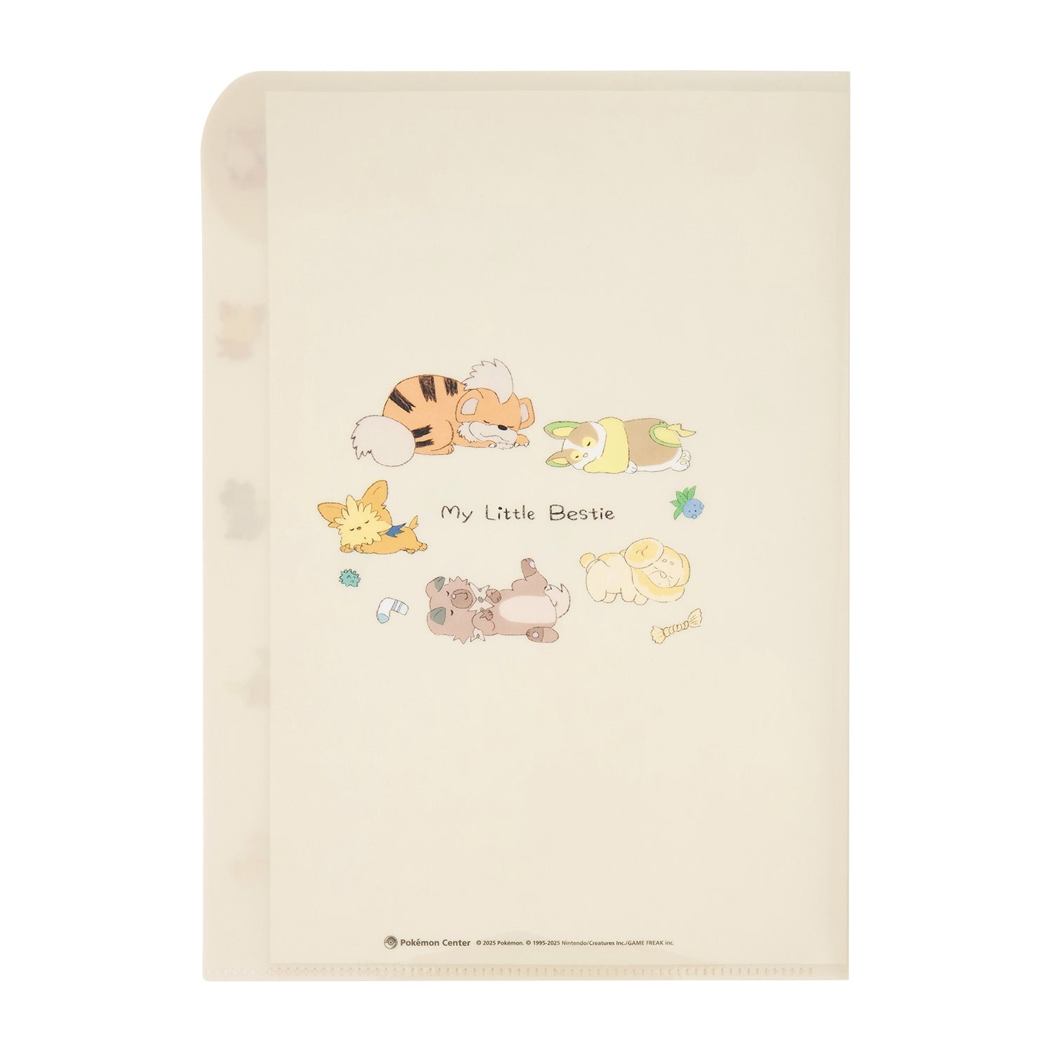 A4 clear file 5 pockets My Little Bestie
