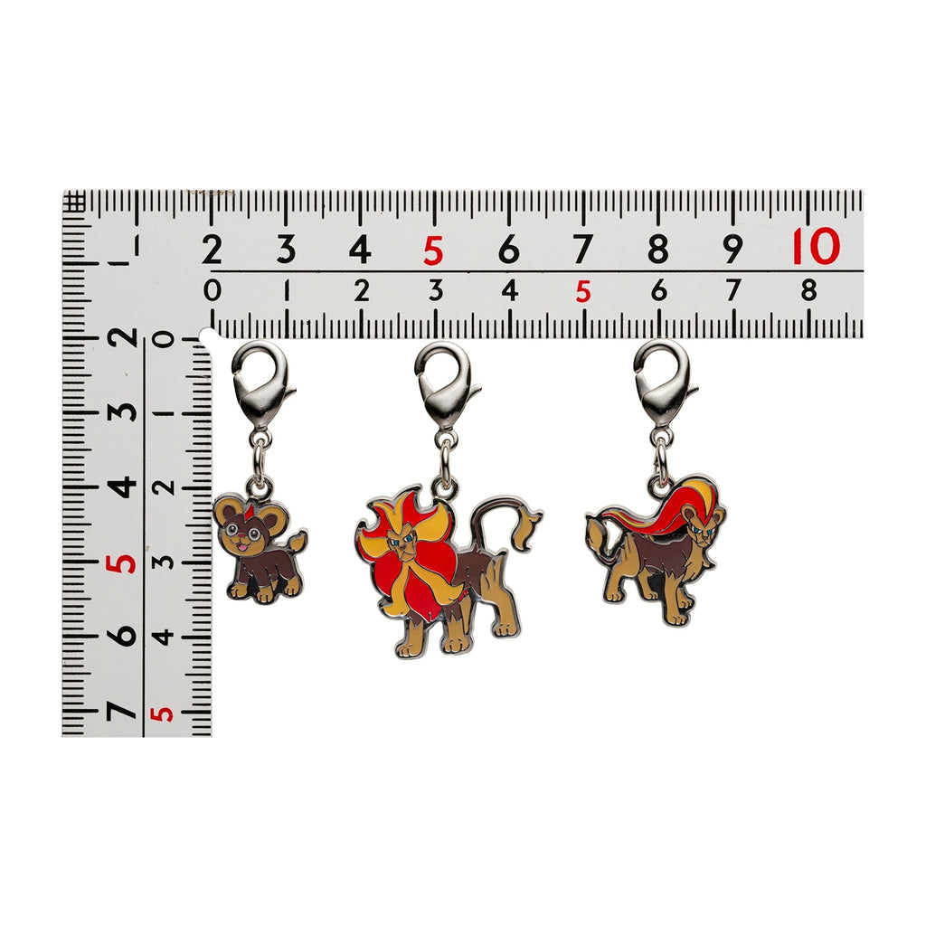 Authentic Pokemon Metal Charm, 4.2x2.5x0.2cm, sourced from Japan
