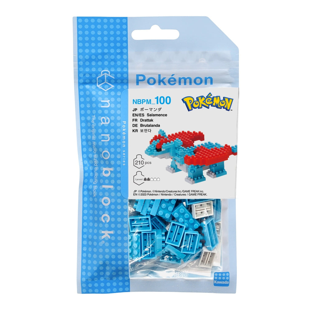 Nanoblock Bomanda figure from Japan, detailed Pokemon character design