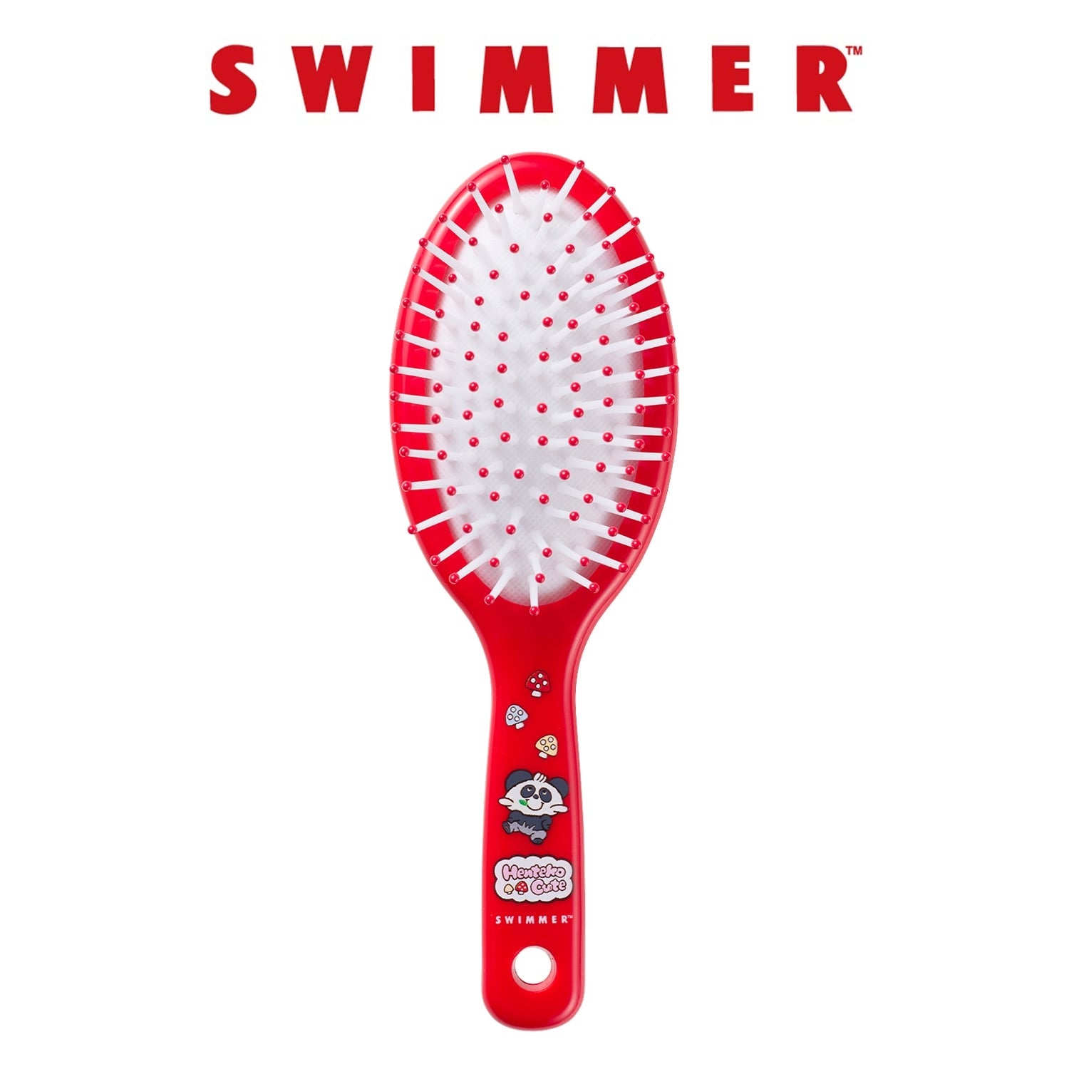 SWIMMER hair brush Henteko Cute