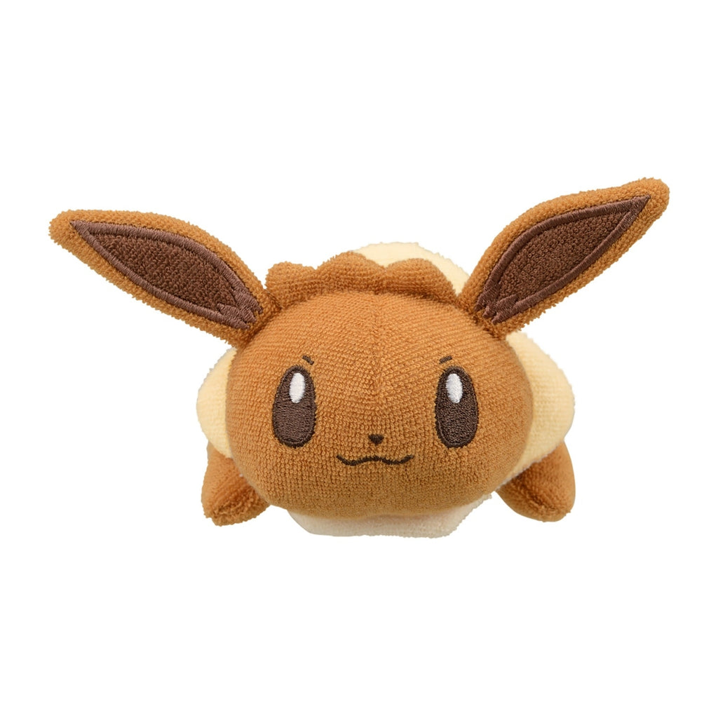 Soft and cuddly Eevee toy with detailed ears from Japan