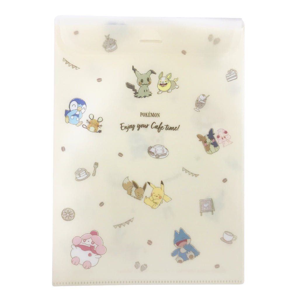 Pokemon Loose Leaf Case with cafe design from Japan