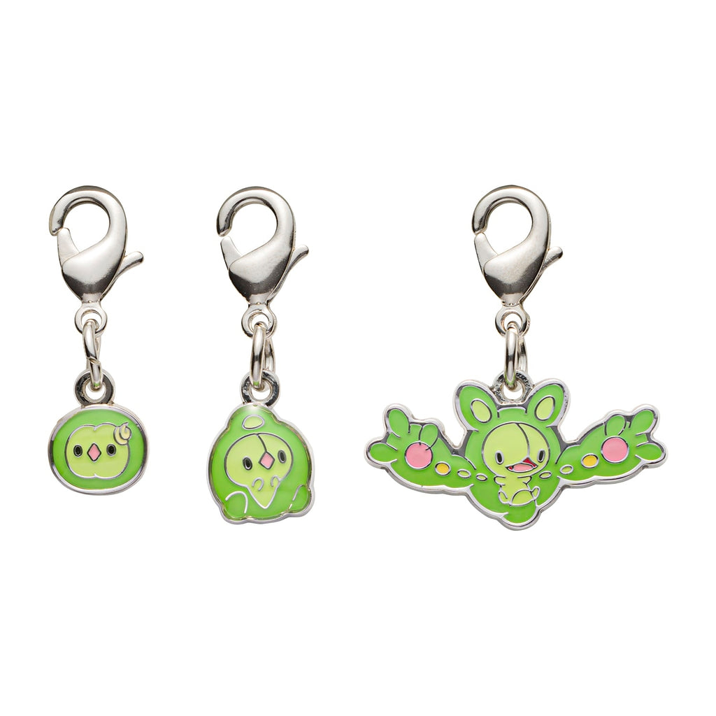 National Encyclopedia metal charm 577 from Japan, featuring detailed Pokemon design
