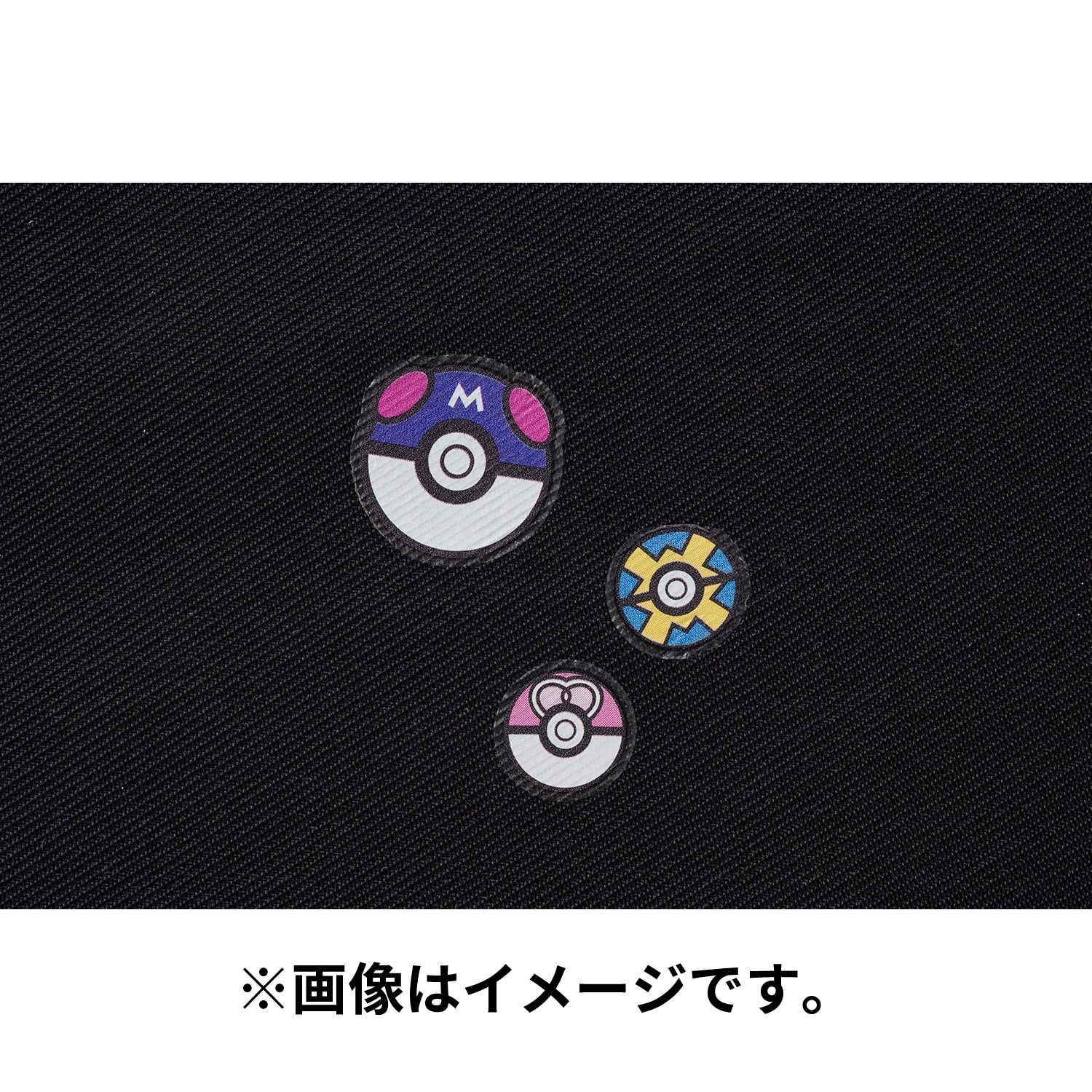 Cloth sticker irodo monster ball