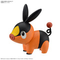 Pokemon Plastic Model Collection Quick!! Pokabu figure from Japan with intricate details
