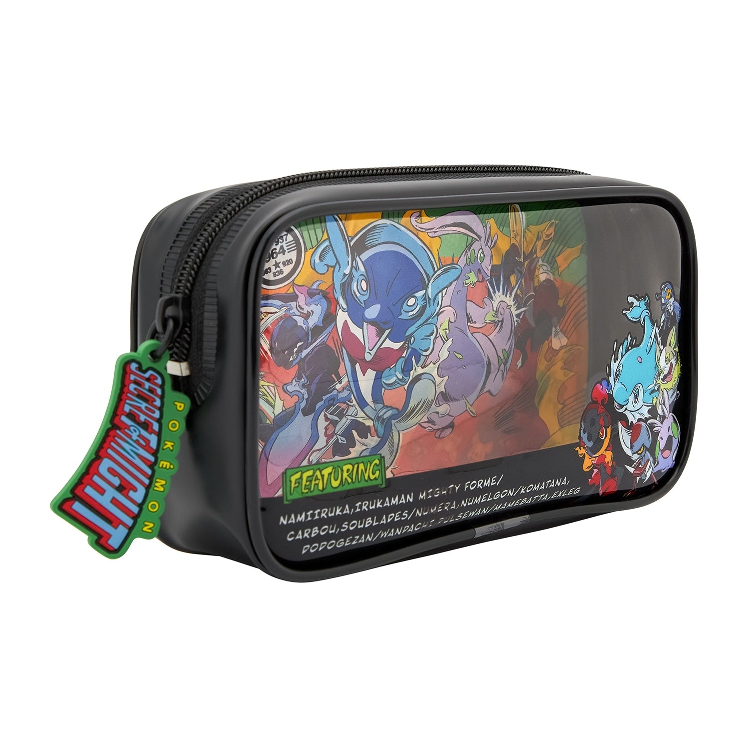 Clear pouch with charm SECRET of MIGHT