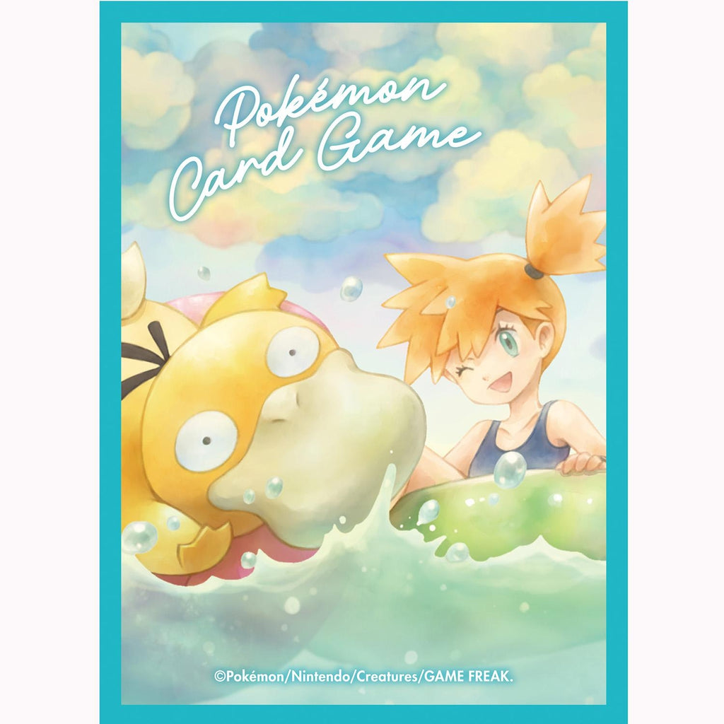 Pokémon Card Game Deck Shield Misty & Psyduck #54 | Japan Exclusive