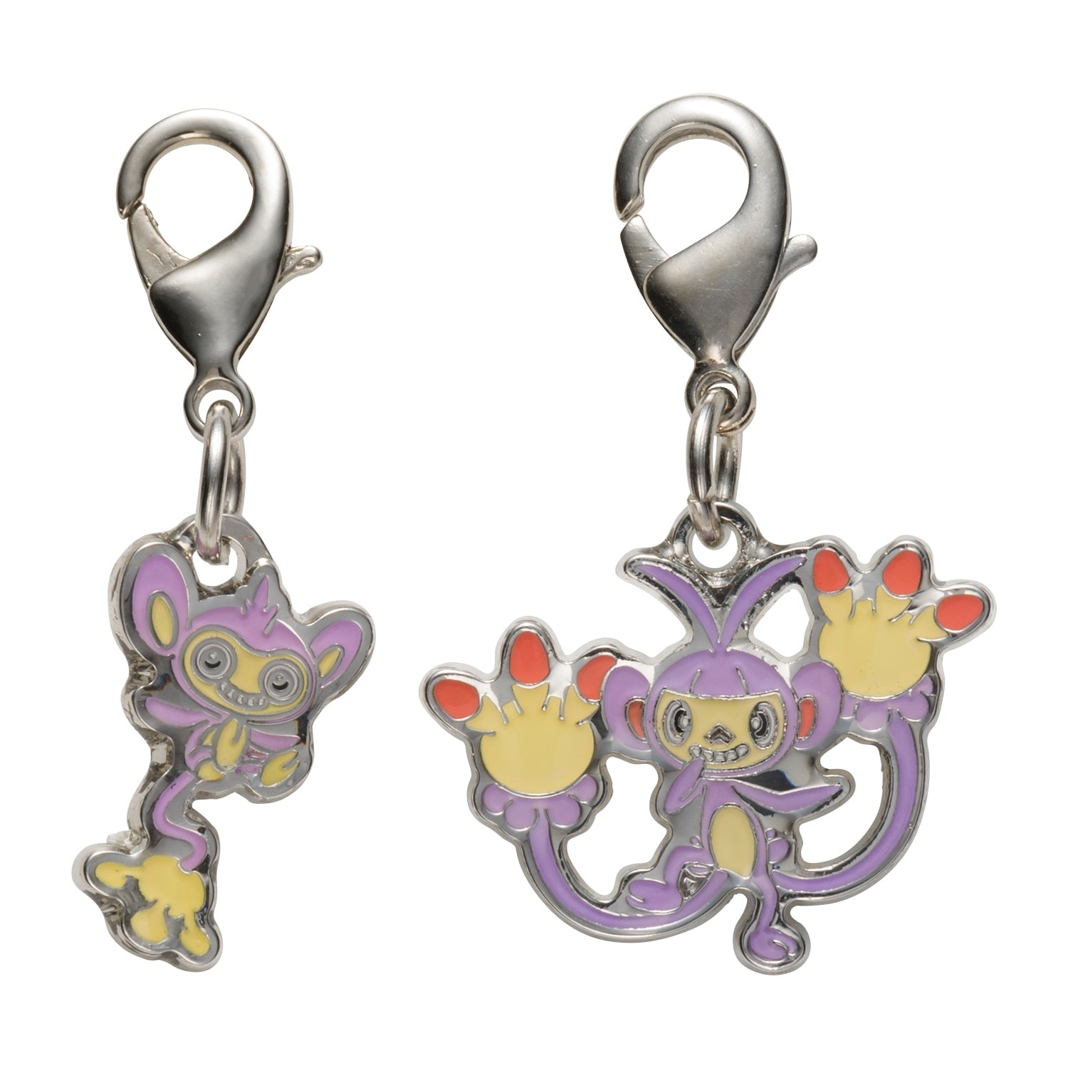 Pokemon Metal Charm from Japan, featuring a detailed character design