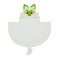 Nyaoha hooded towel with colorful tail from Japan