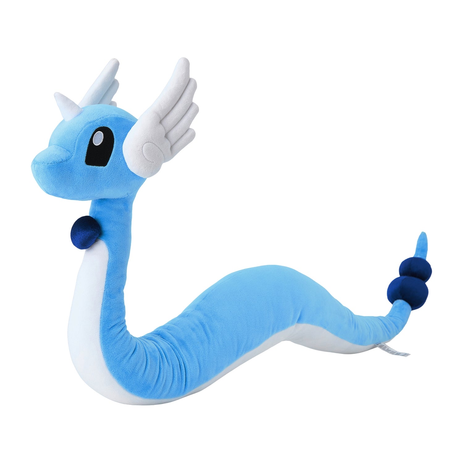 Japanese Pokemon Hakuryu Plushie, rare collectible with unique shape and size