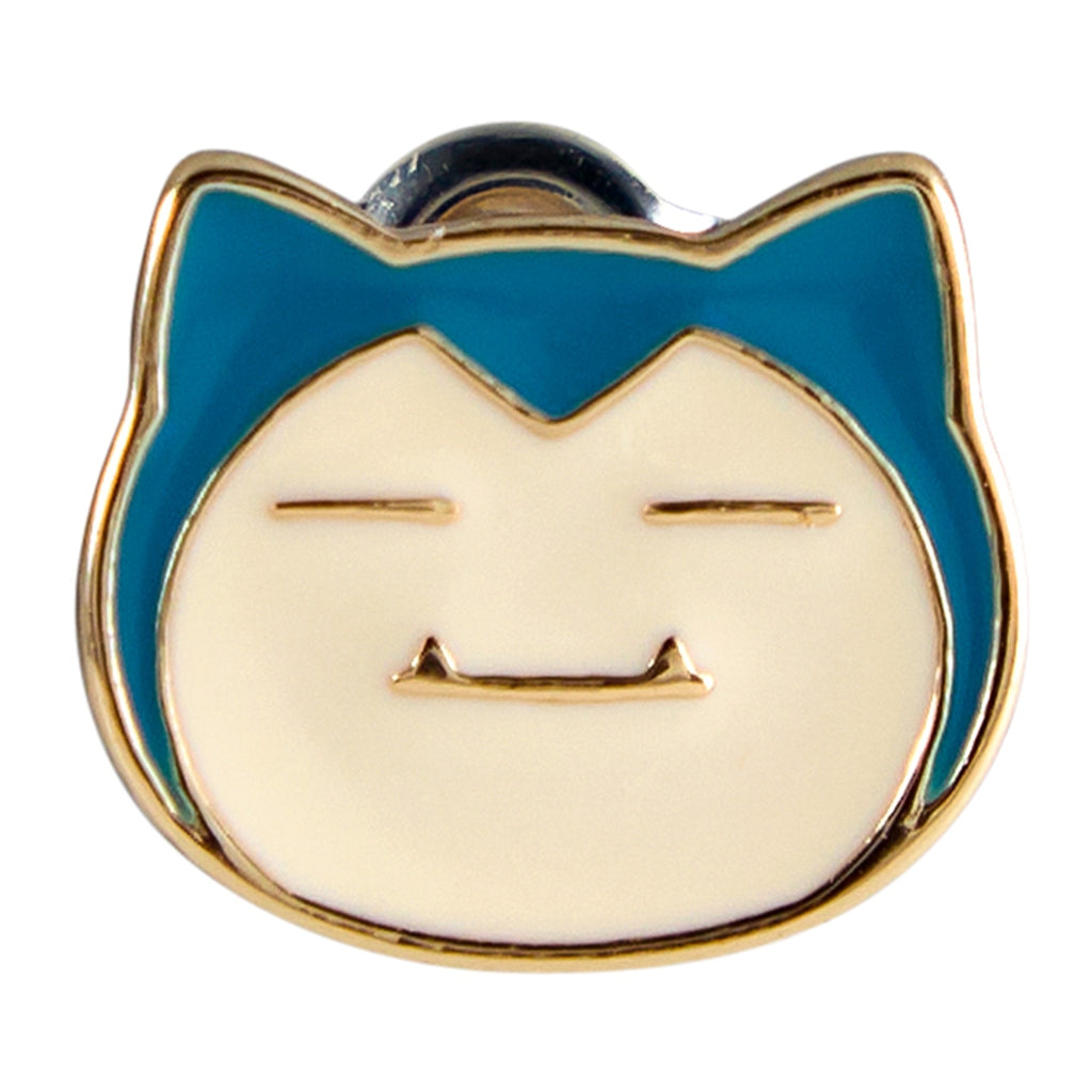 Snorlax earrings with sleeping design from Japan