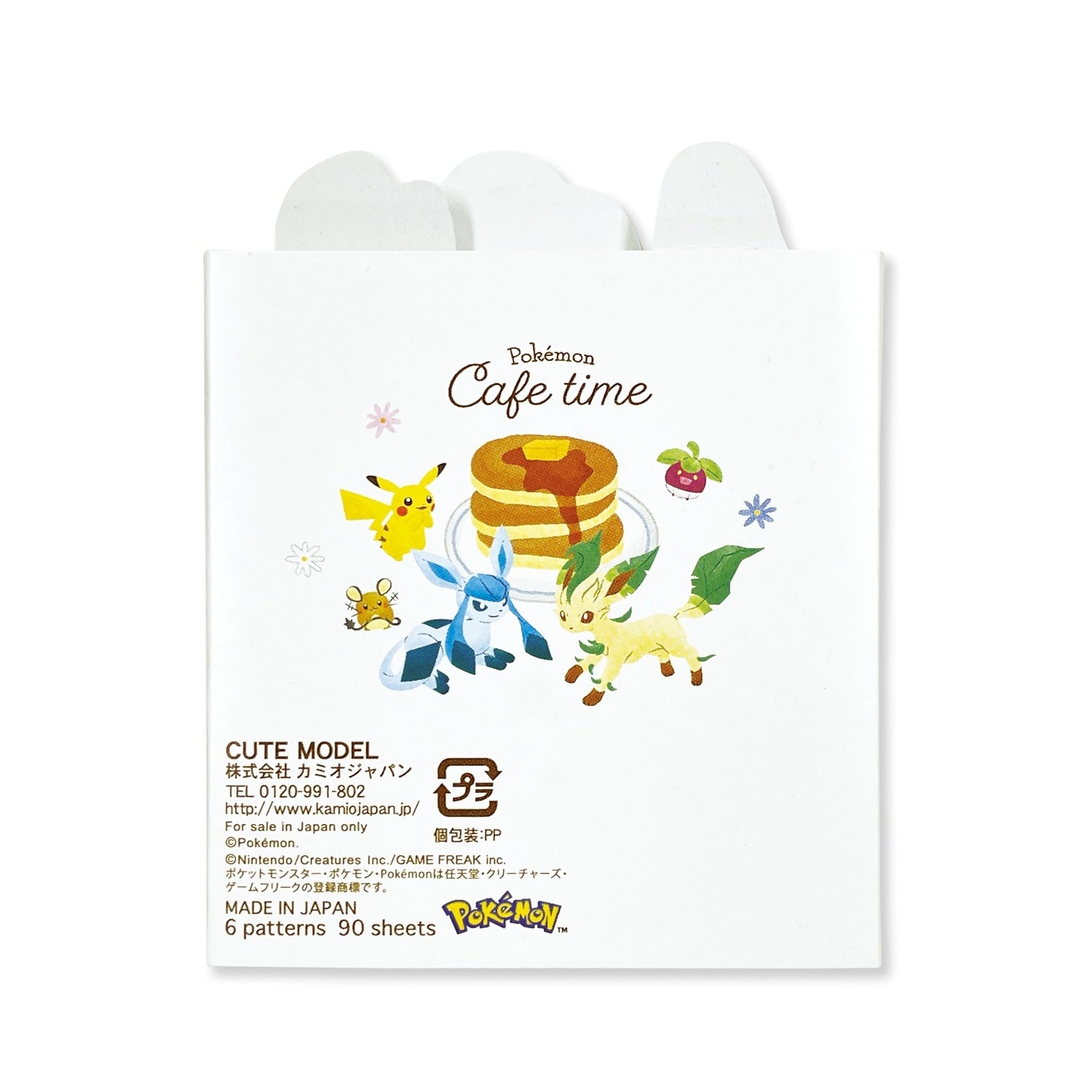 Collectible Pokémon stationery from Japan with character details