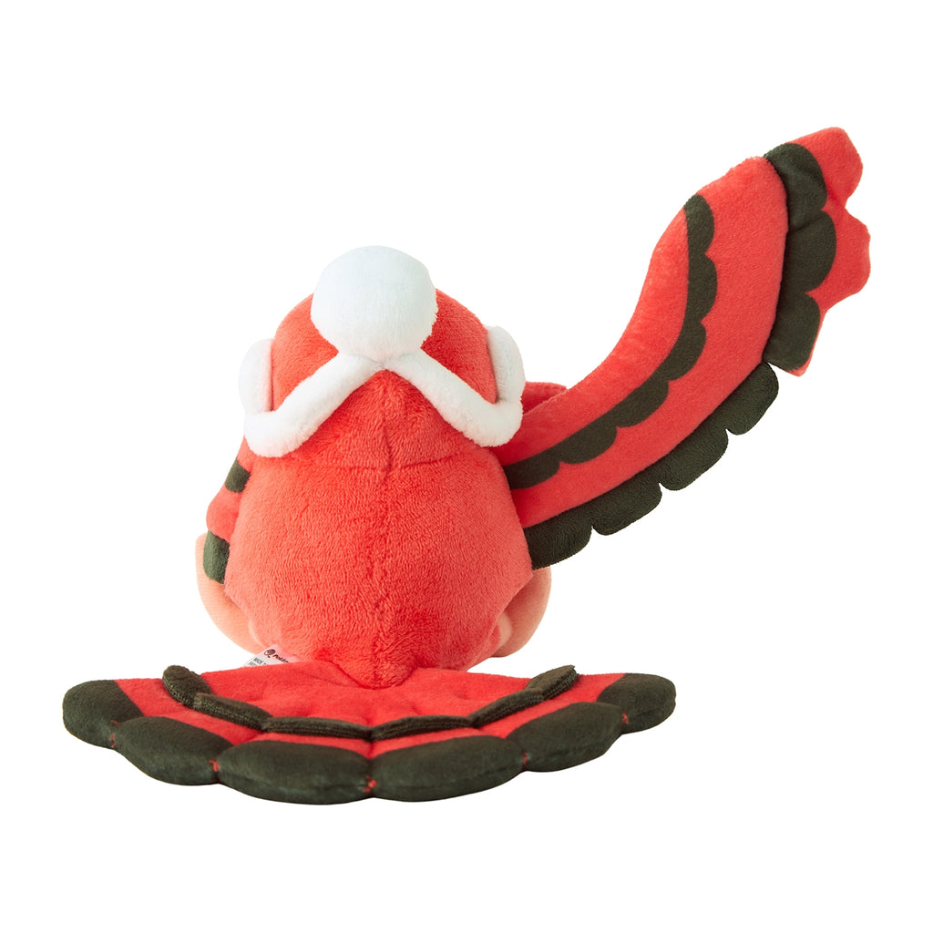 Japanese Pokemon 741 Plush fit Odoridori glare style plushie, showing size comparison