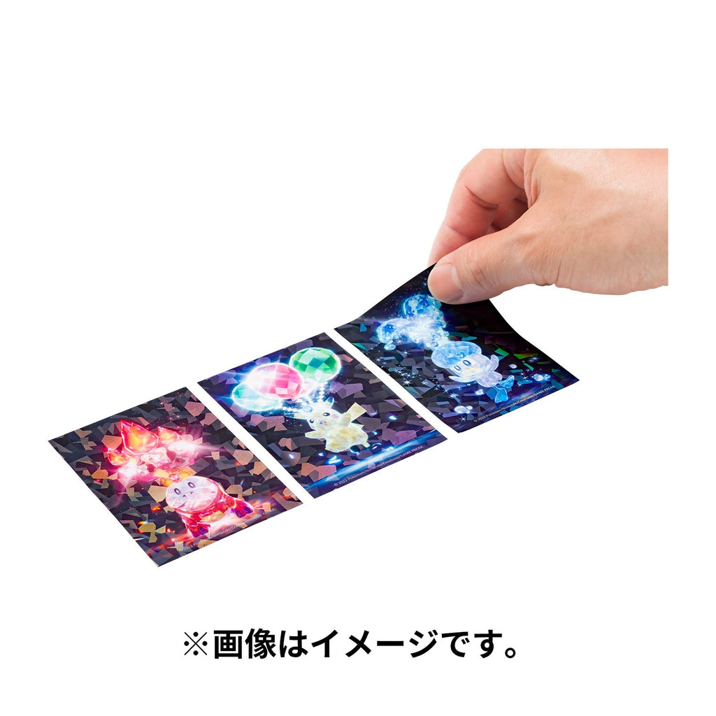Close-up of official Pokemon Center Japan sticker, Terra Whale Pokemon Cetoddle, sourced from Japan