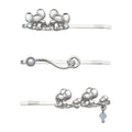 Pokemon Hairpin WAKKA de IKKA from Japan, featuring Wakkanezumi character design
