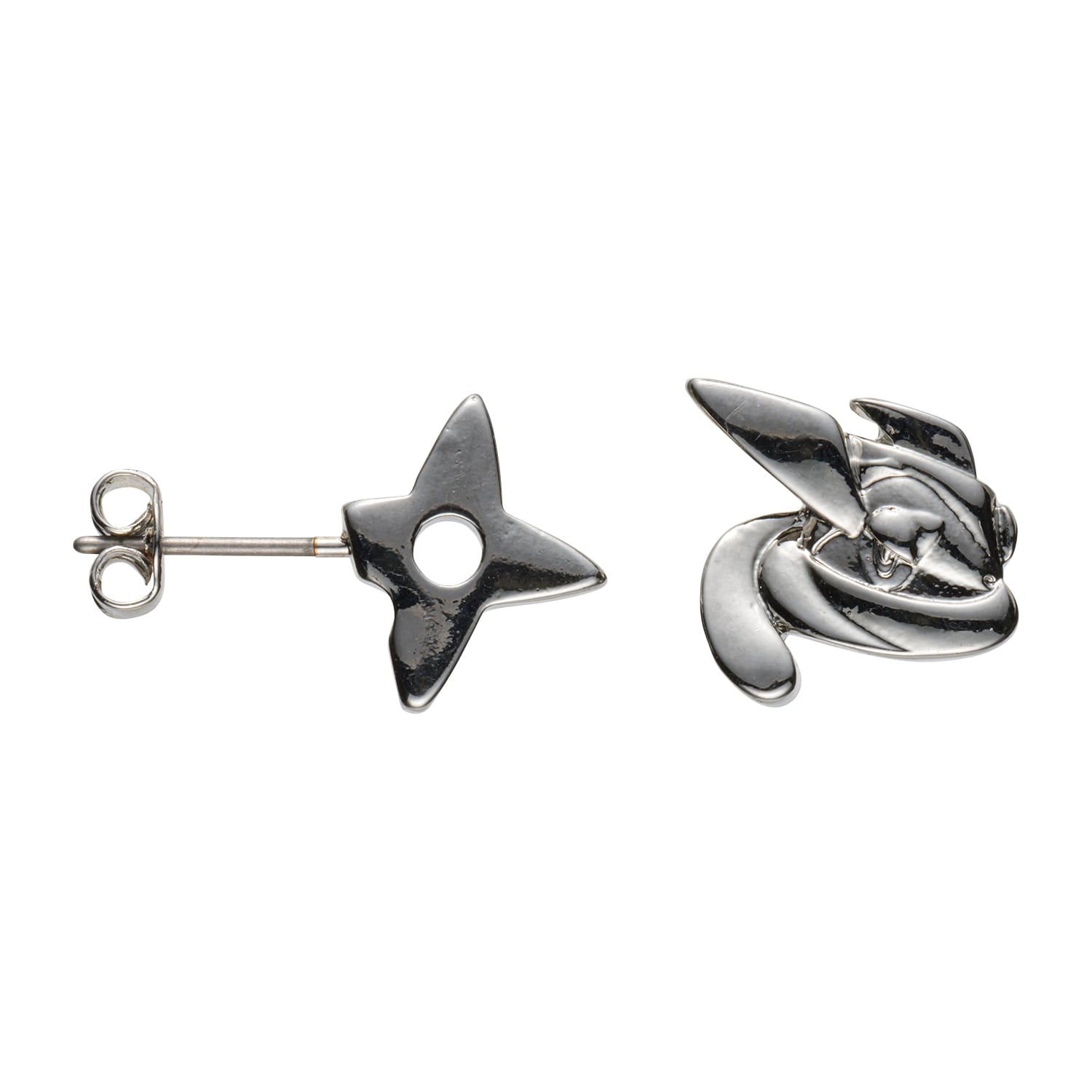 Pokémon Gekkouga Earrings with shiny details from Japan