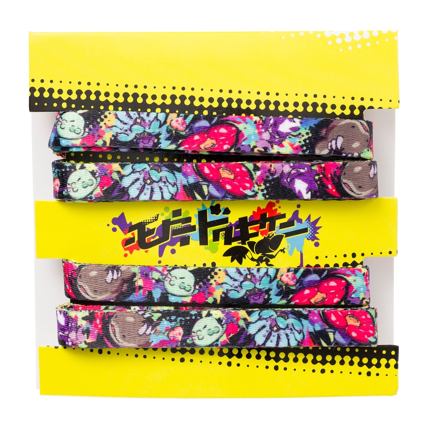 Pokemon shoe laces black with Pokemon logo from Japan