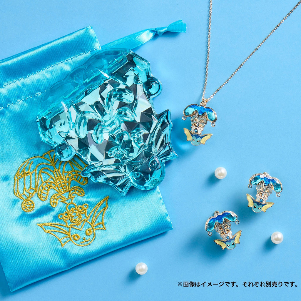 Pokémon water terrace showers necklace with Japanese collectible box