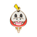 Pokémon Hogator earrings with red details from Japan