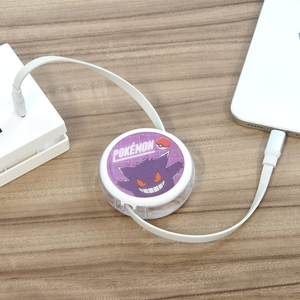 Gengar cable packaging, authentic Japanese collectible from Pokemon Center