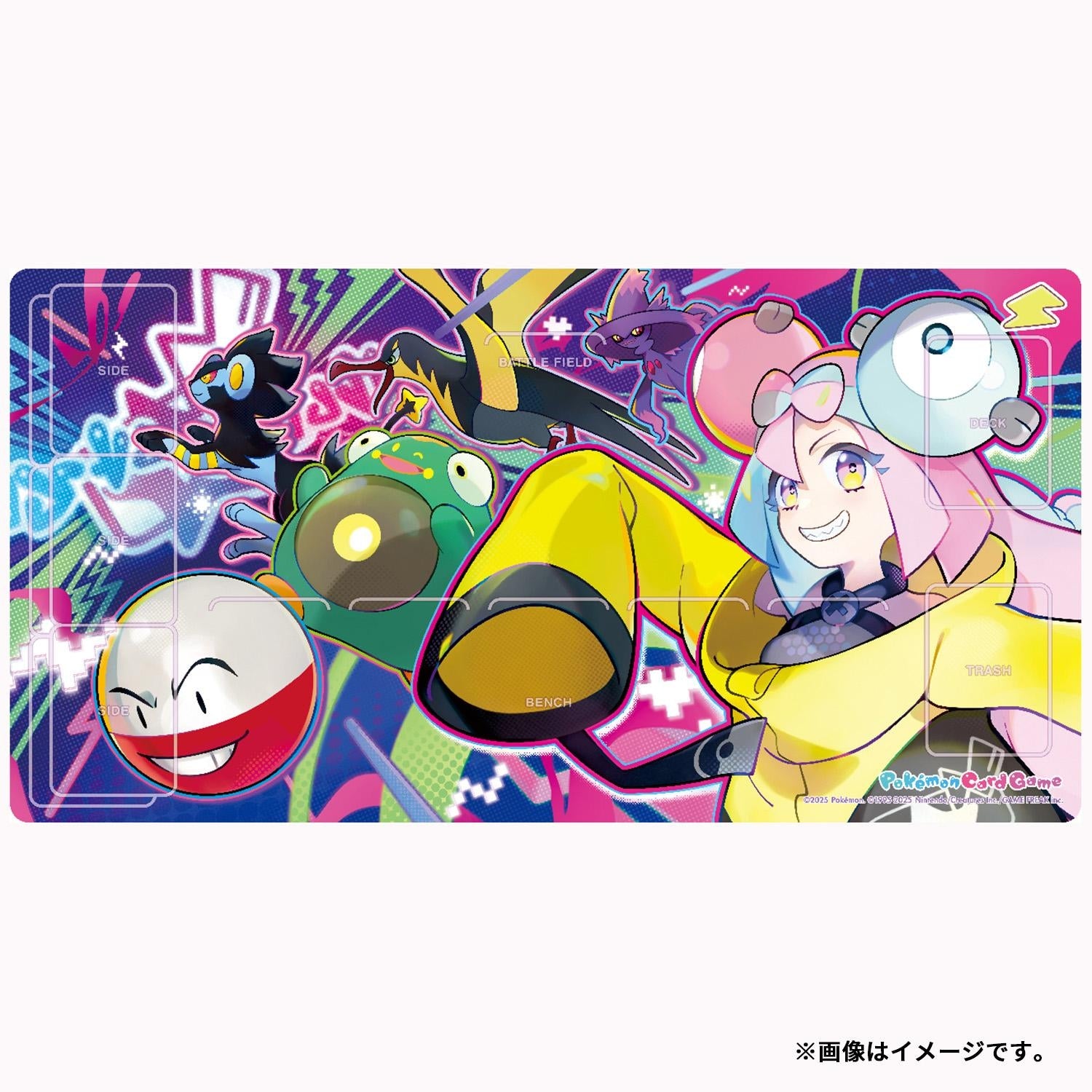 Pokemon Card Game Rubber Playmat Nanjamo