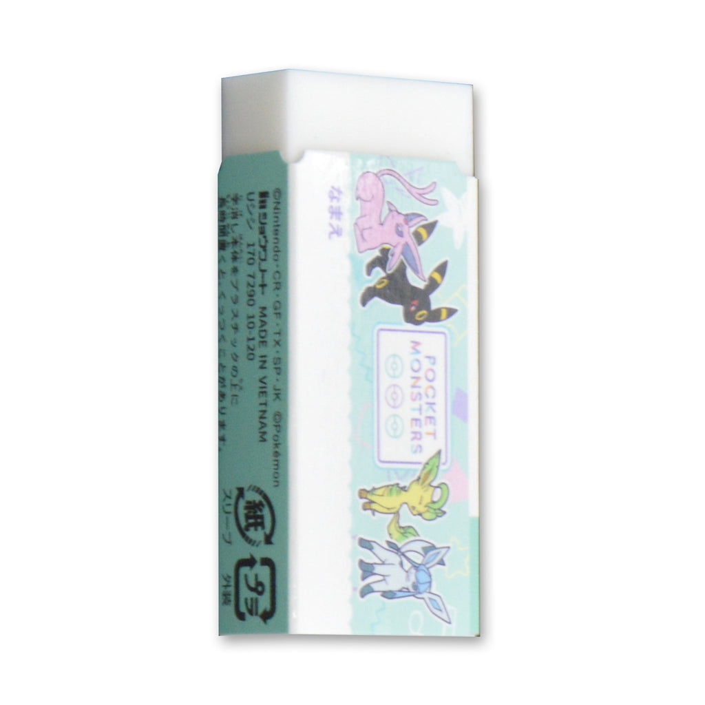 Official Pokemon Center Japan Eraser flake, collectible item with detailed design from Japan