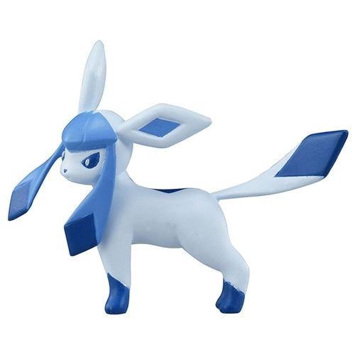 Moncolle Glaceon figure showcasing intricate details, shipped from Japan