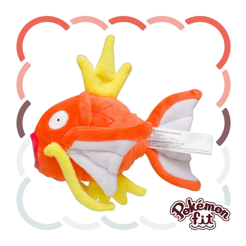 Pokémon Fit Magikarp (#129) Official Plush — Pokémon Center Japan