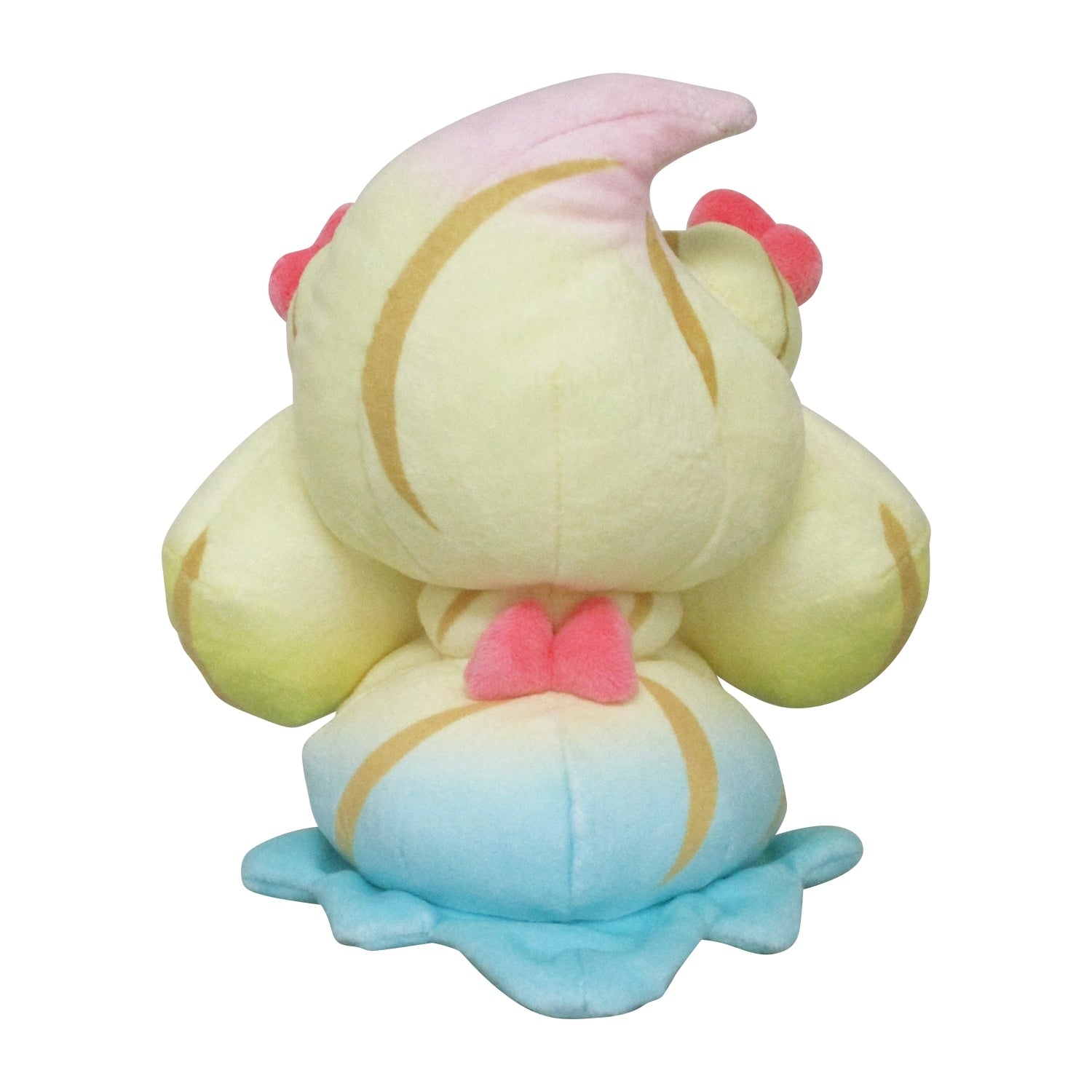 Japanese Pokemon Center exclusive Mawhip plushie with unique triple mix design
