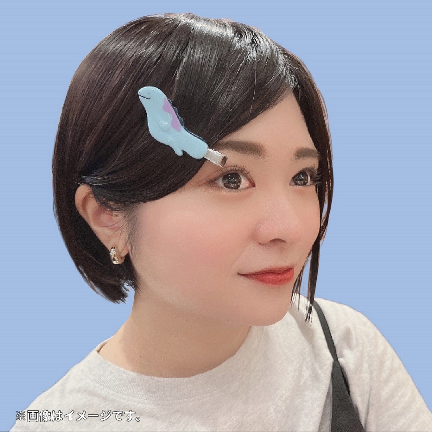 Japanese Quagsire hair clip, officially licensed Pokemon Center product from Japan