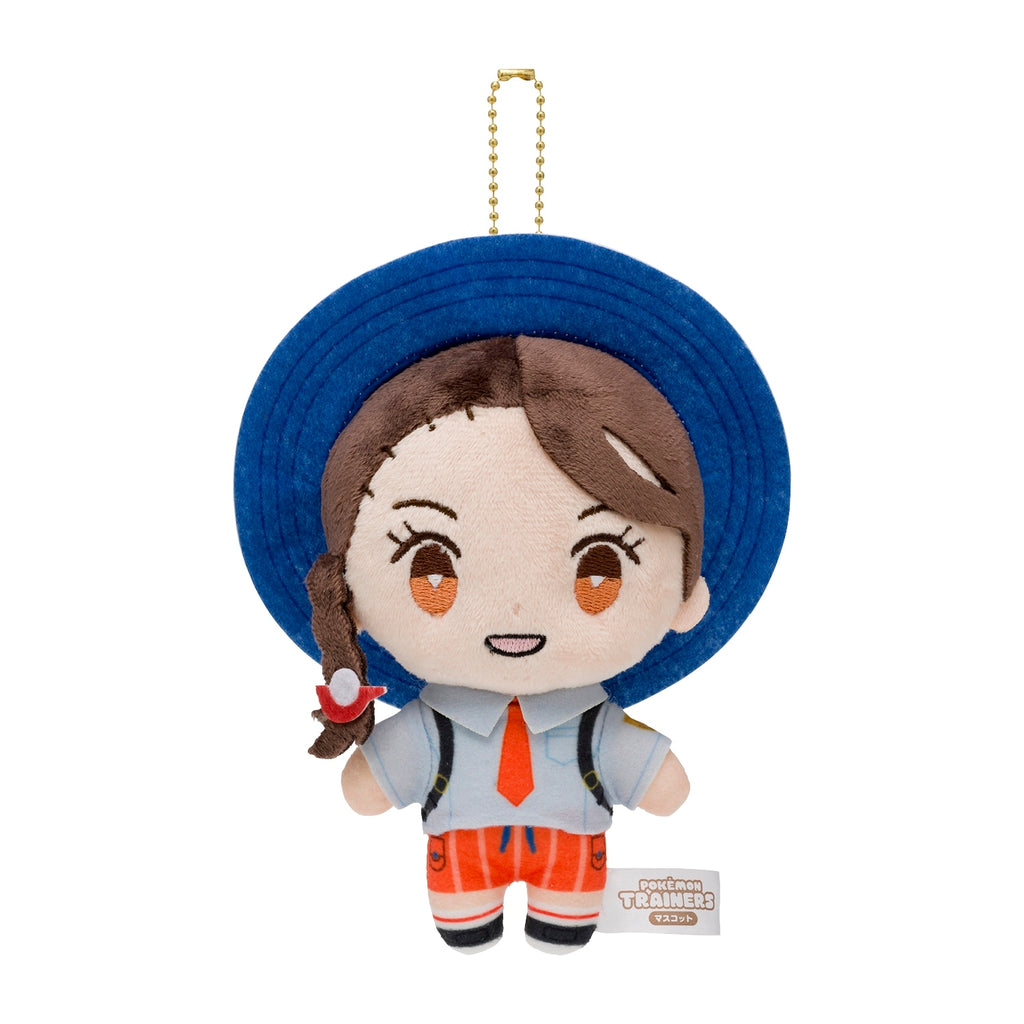 Mascot Pokemon Trainers Aoi plushie from Japan, smiling face detail