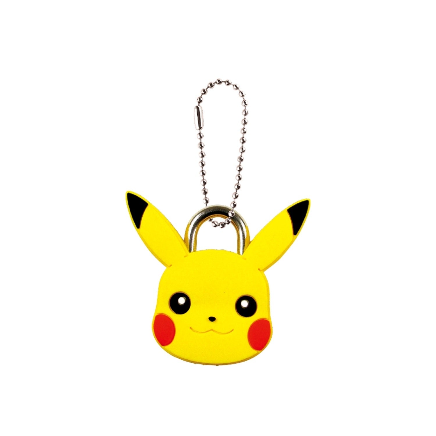 Pikachu keychain with cute face from Japan