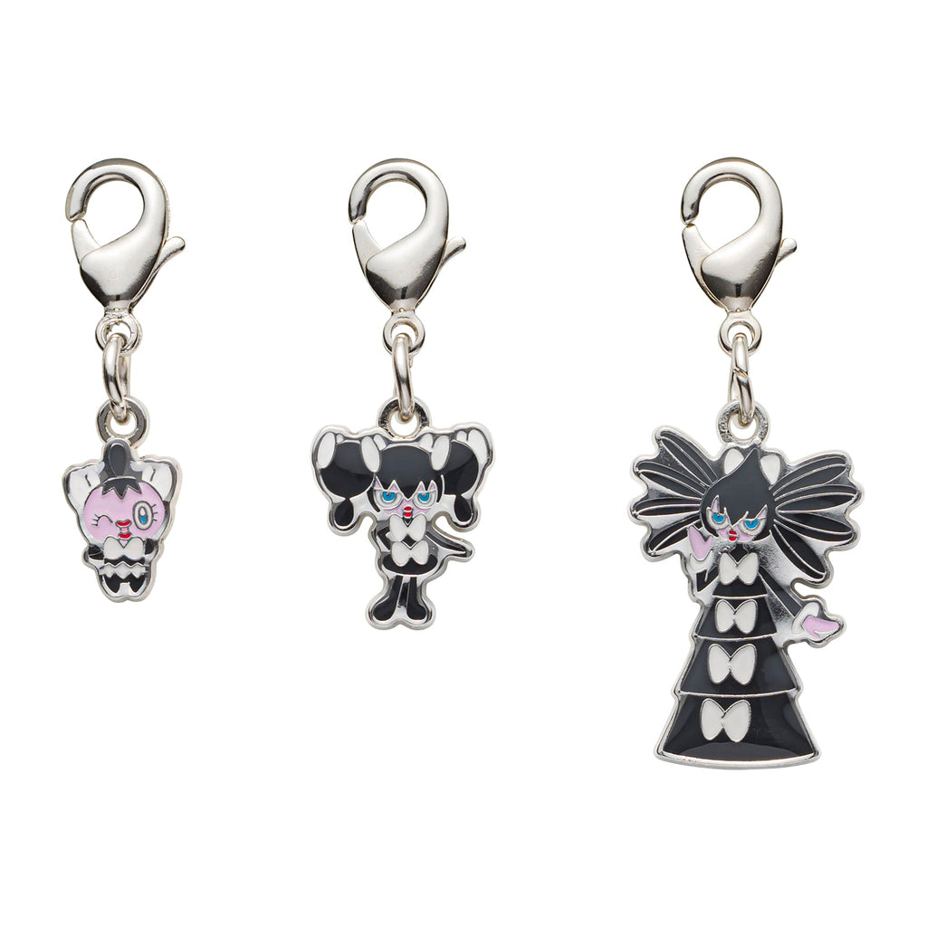 National Encyclopedia Metal Charms 574-576, featuring Pokemon characters, from Japan