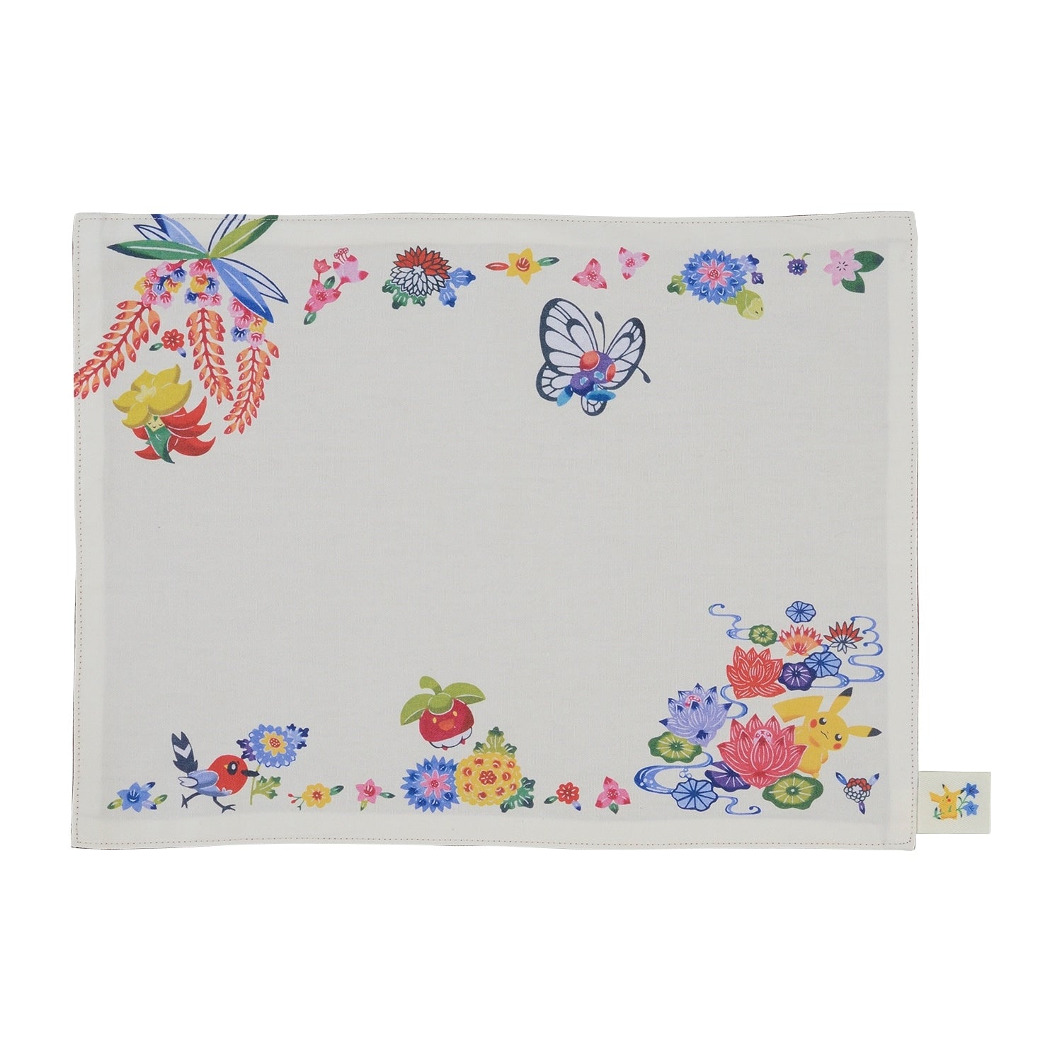 Placemat Pokemon Center Okinawa Bingata Design