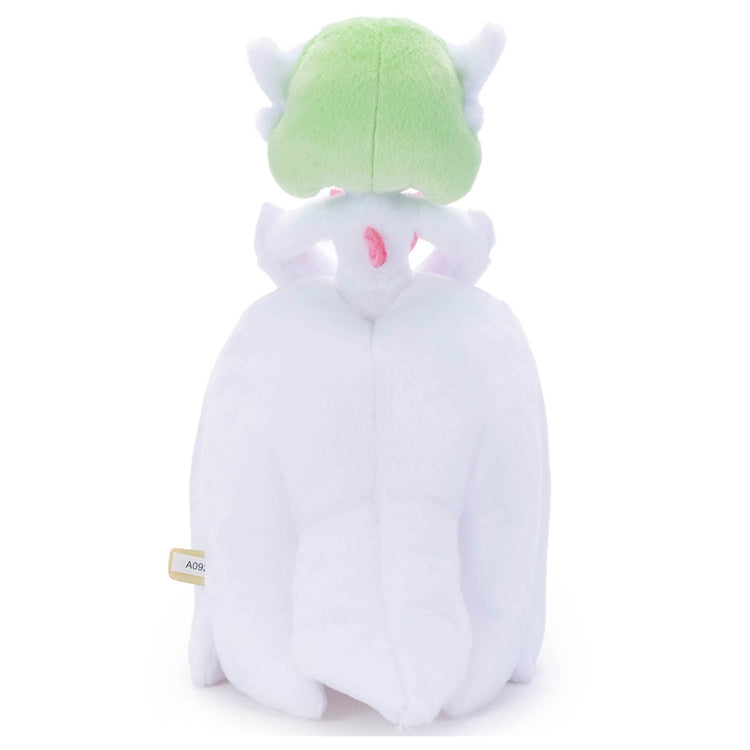 Japanese anime collector item Mega Gardevoir plush toy with intricate design details