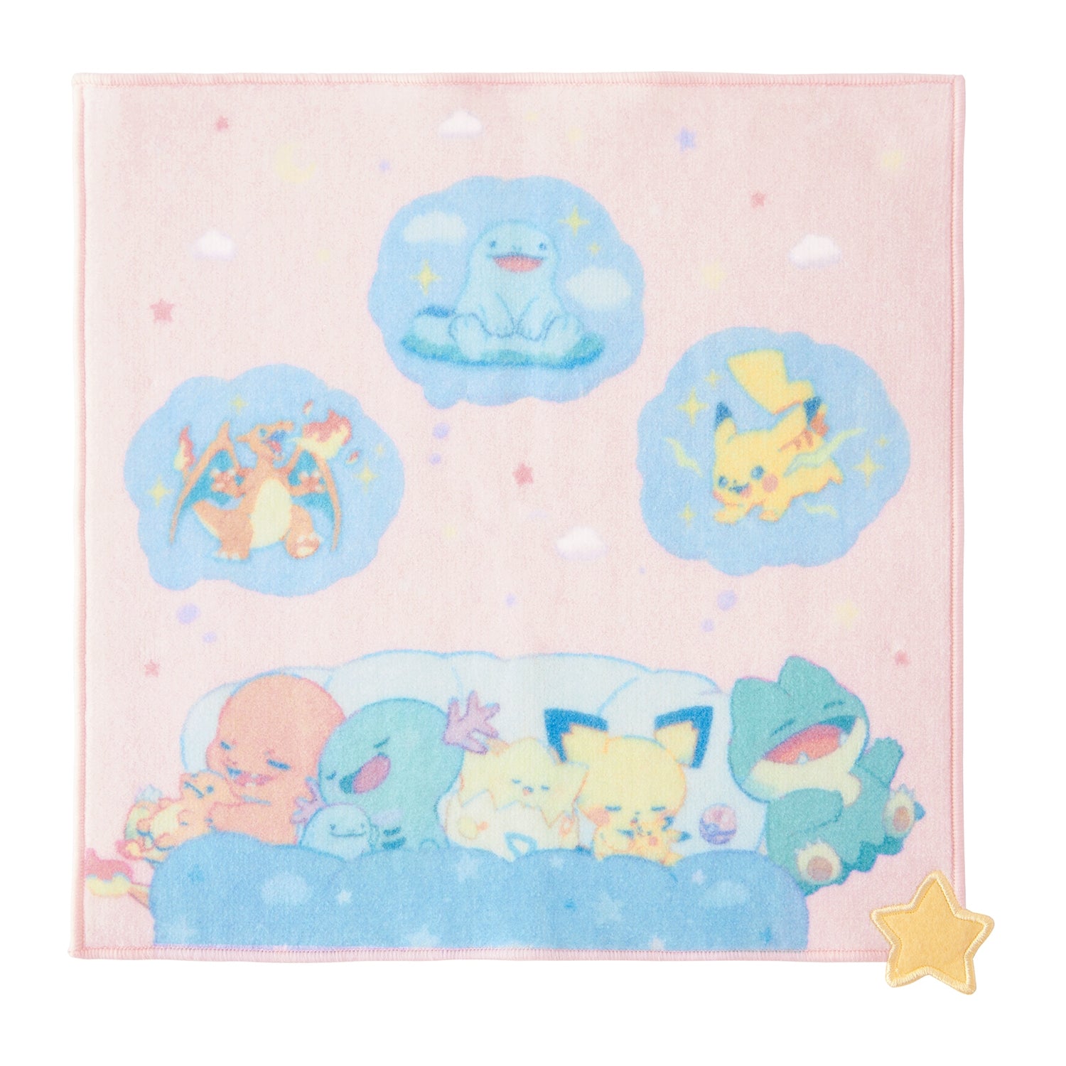 Pokemon Little Daydream hand towel with cute character design from Japan