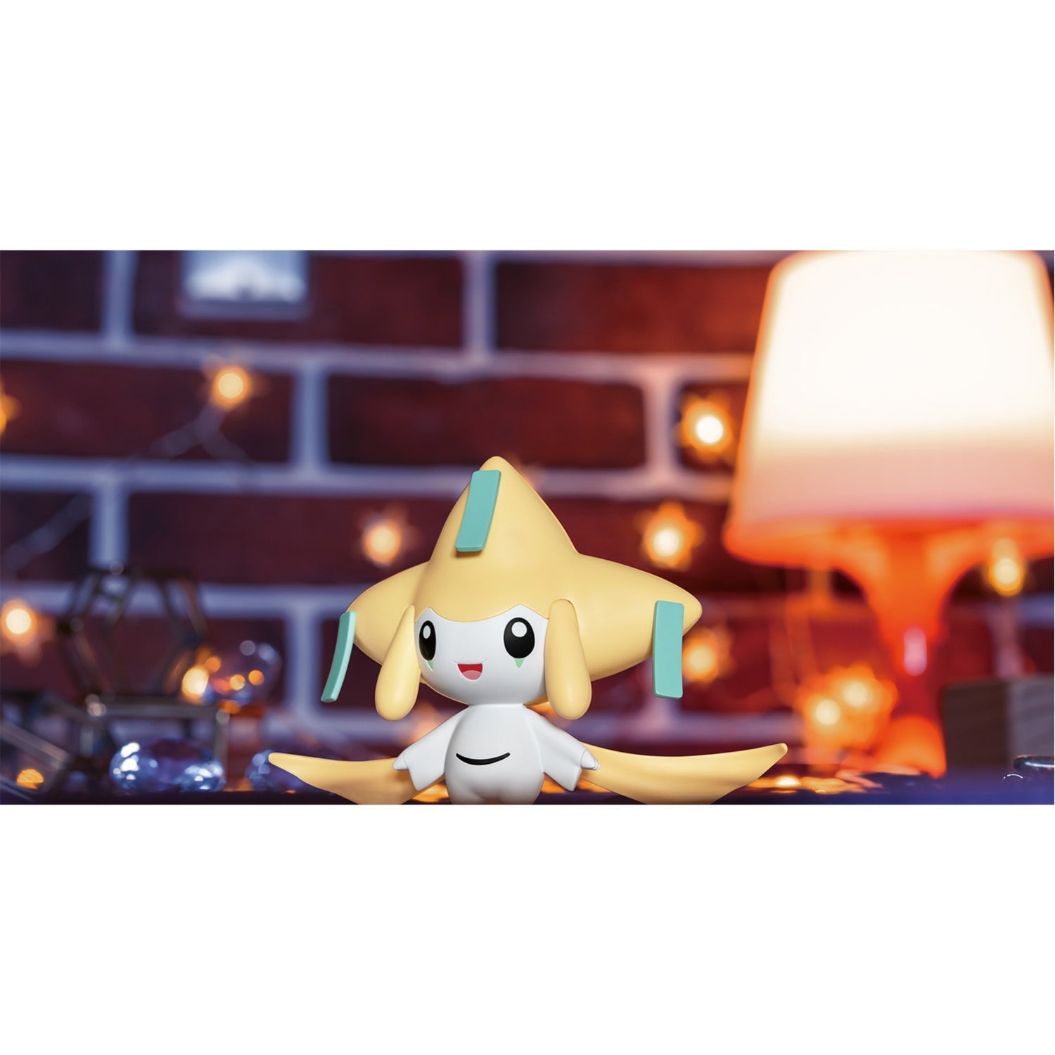 Authentic Japanese Jirachi model with base and packaging from Japan