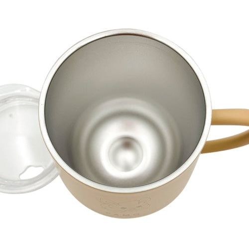Stainless steel mug with lid Pamo