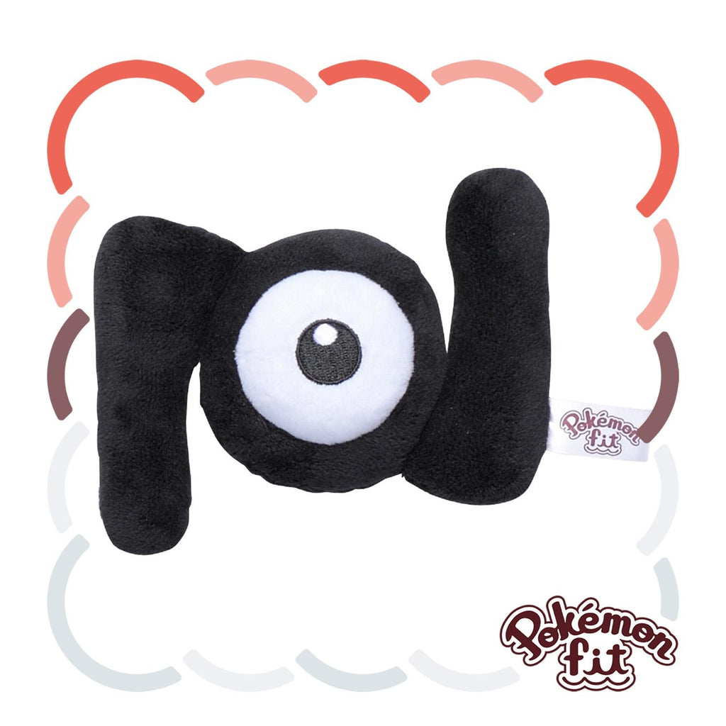 Pokémon fit Unown N Plush – Official Pokémon Center Japan (#201)