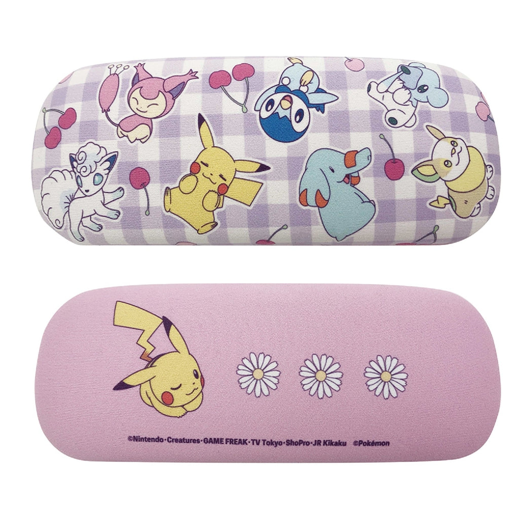 Pokemon glasses case with colorful design from Japan