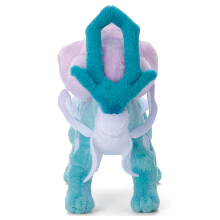 Pokemon Suicune plush toy with blue details from Japan