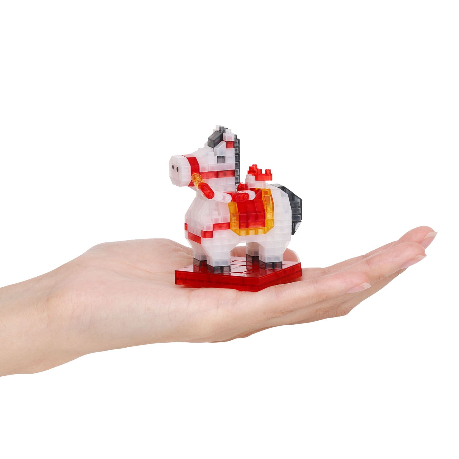 Nanoblock Zodiac Horse Clear ver.